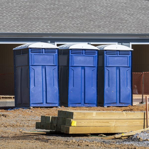 can i customize the exterior of the porta potties with my event logo or branding in Lent